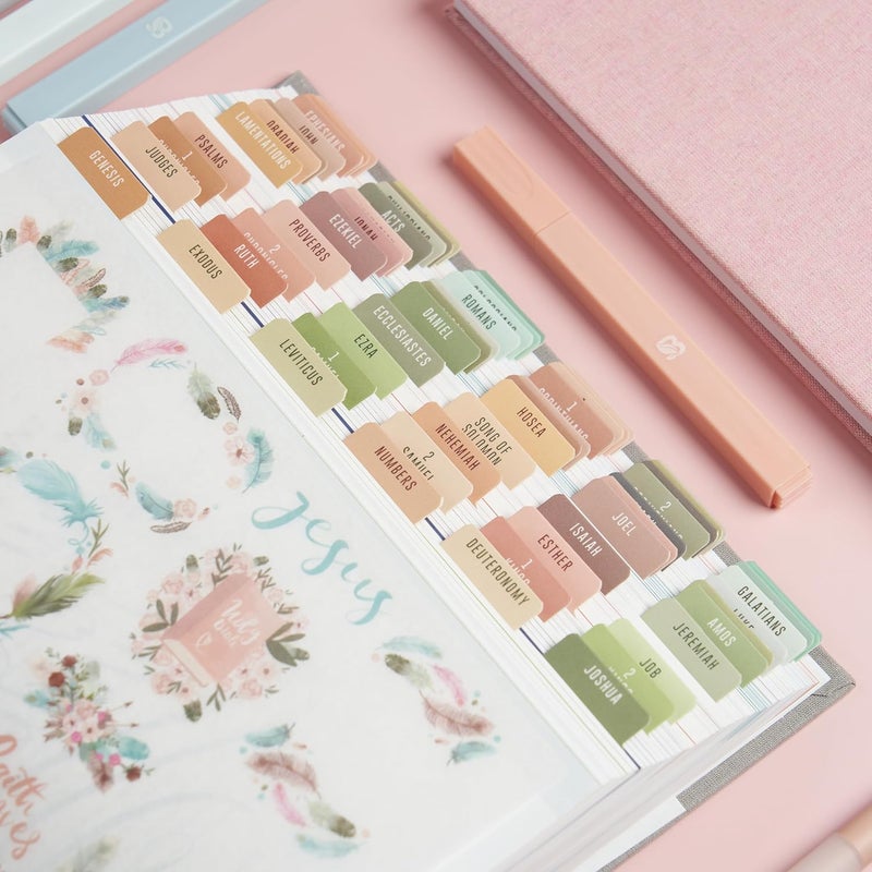 Believe Bible Tabs with Stickers and Labels - Men and Women Bible Study Tabs and Gifts - Image 5